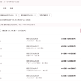 再来店のお声がけ。声をかけたいお客様の一覧